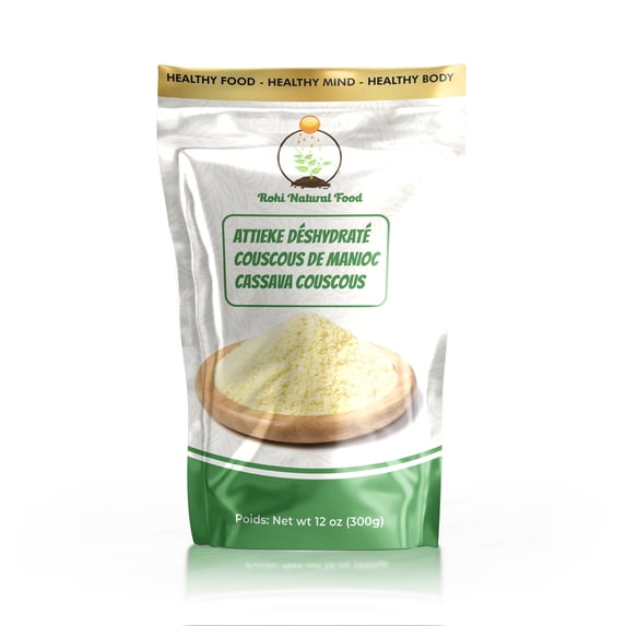 Rohi Natural Food Attieke Cassava Couscous 300g