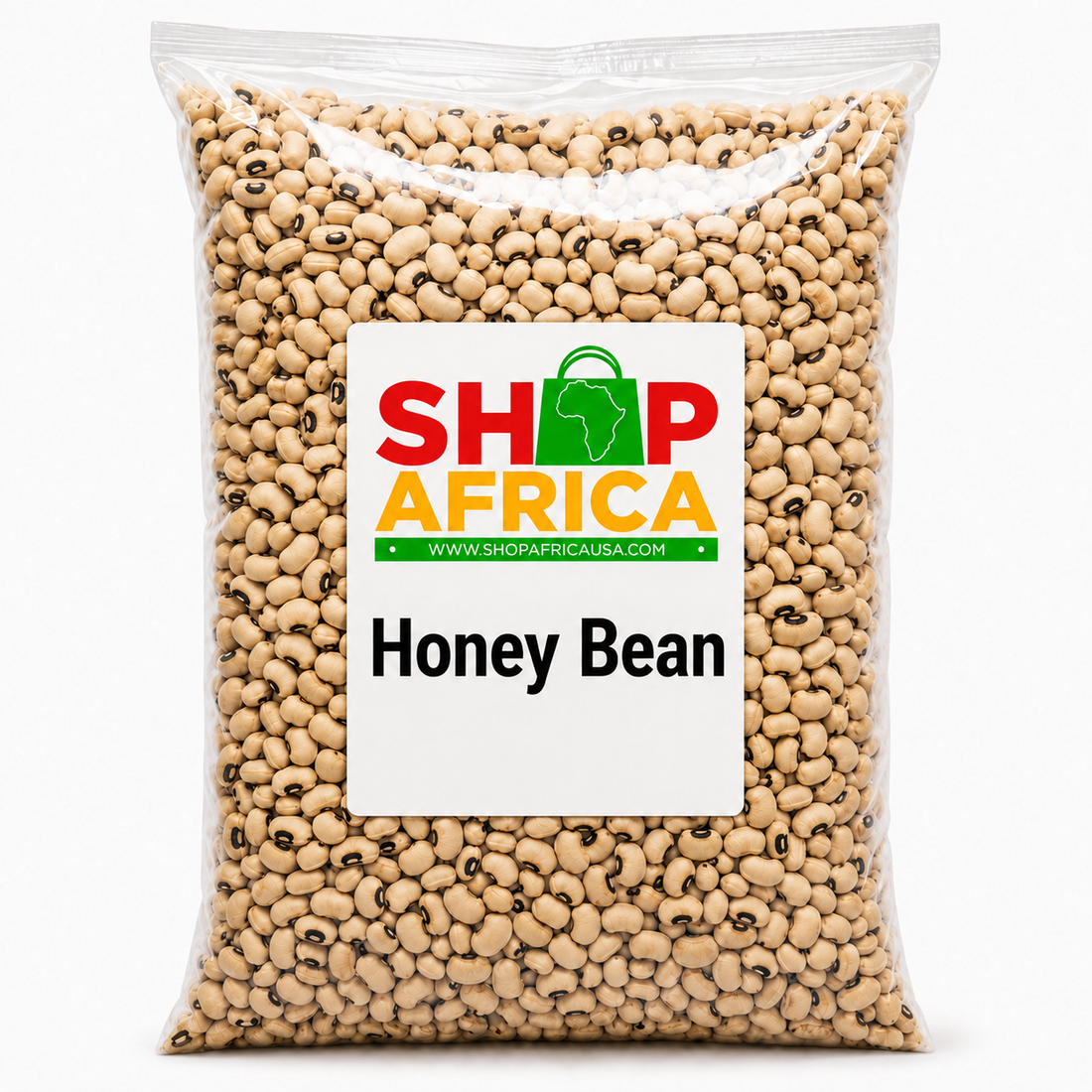 Shop Africa Honey Beans branded package