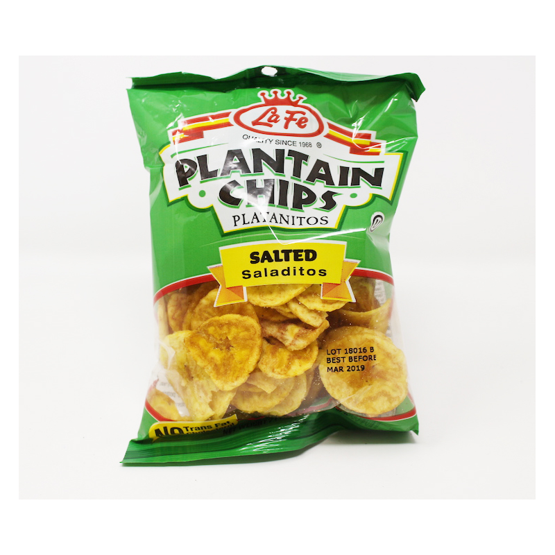 Salted Plantain Chips 5 oz