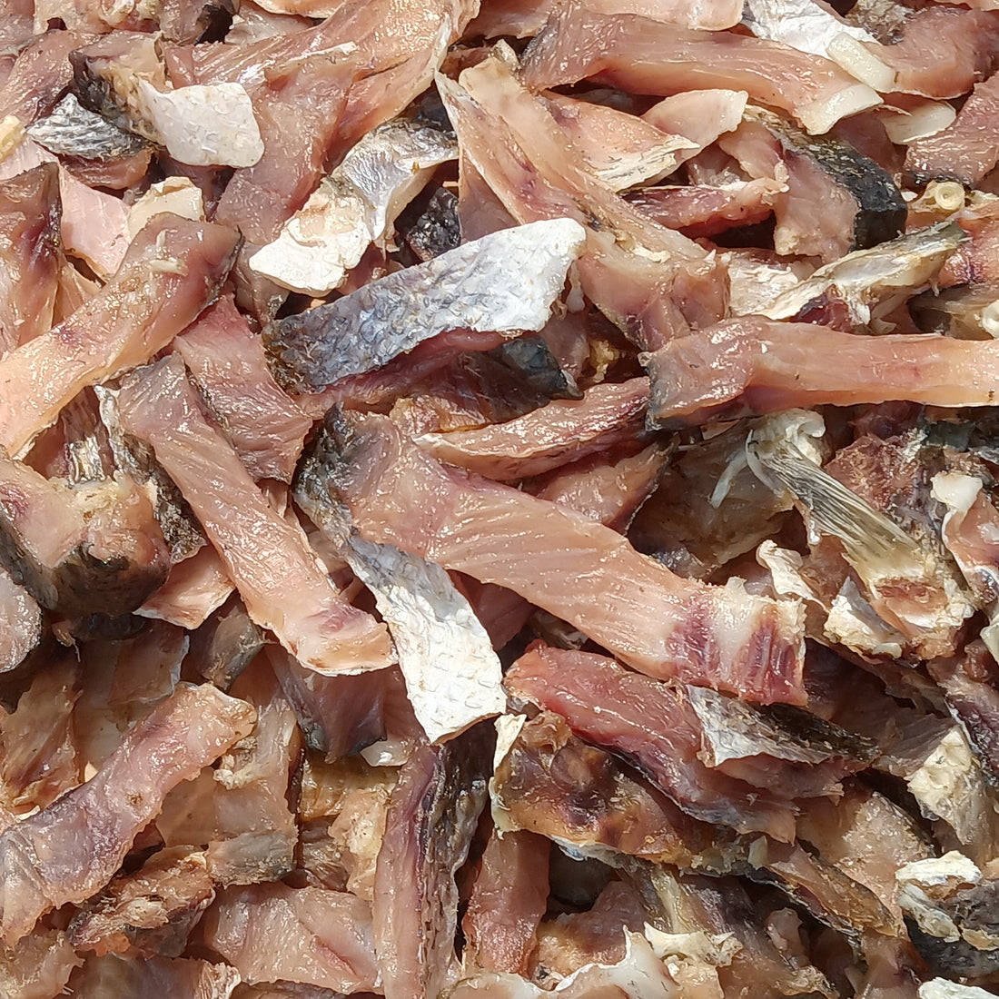 Dried herring — representative ingredient image for Smoked Ground Herring Powder; packaging may vary