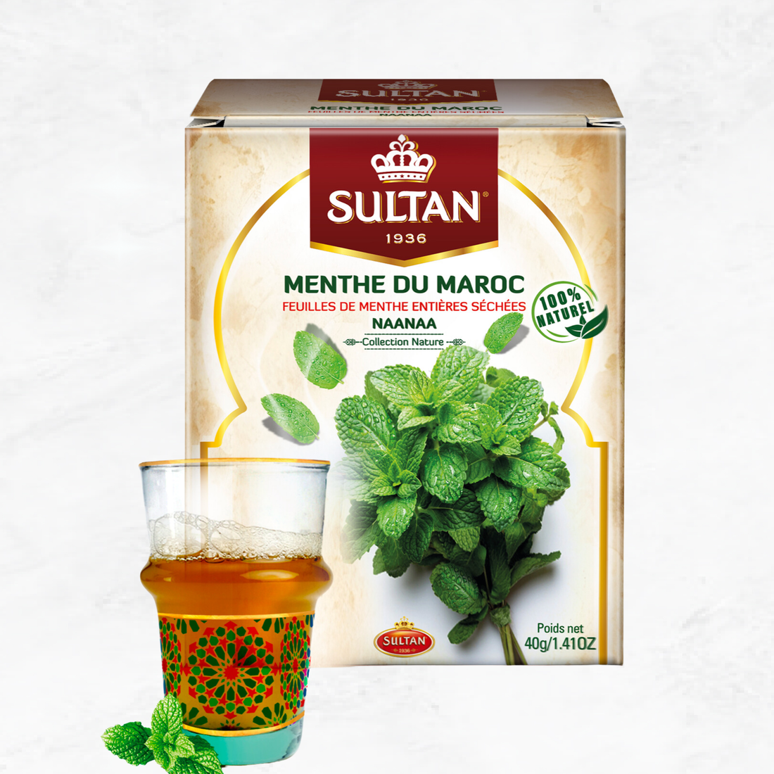 Sultan Moroccan Mint Leaves 40g