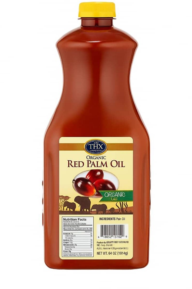 THX Organic Red Palm Oil 64 oz