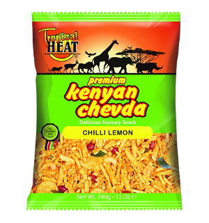 Tropical Heat Kenyan Chevda Chilli Lemon 340g