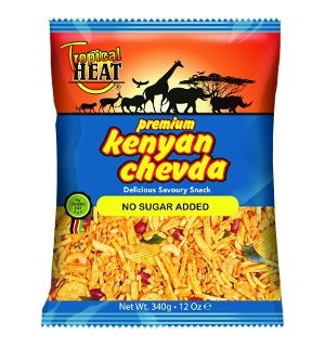 Tropical Heat Kenyan Chevda No Sugar Added 340g