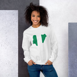 Map of Nigeria Sweatshirt