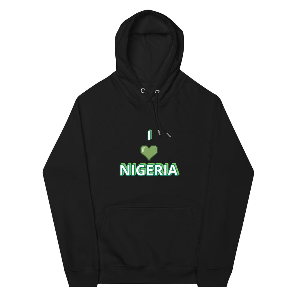 Nigerian eco raglan hoodie