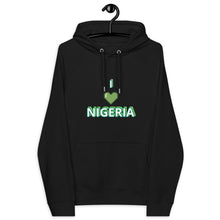 Load image into Gallery viewer, Nigerian eco raglan hoodie
