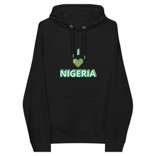 Load image into Gallery viewer, Nigerian eco raglan hoodie