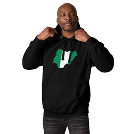 Map of Nigeria Unisex Hoodie