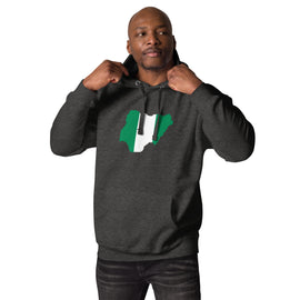 Map of Nigeria Unisex Hoodie