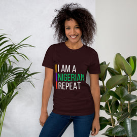 I AM A NIGERIAN Unisex t-shirt