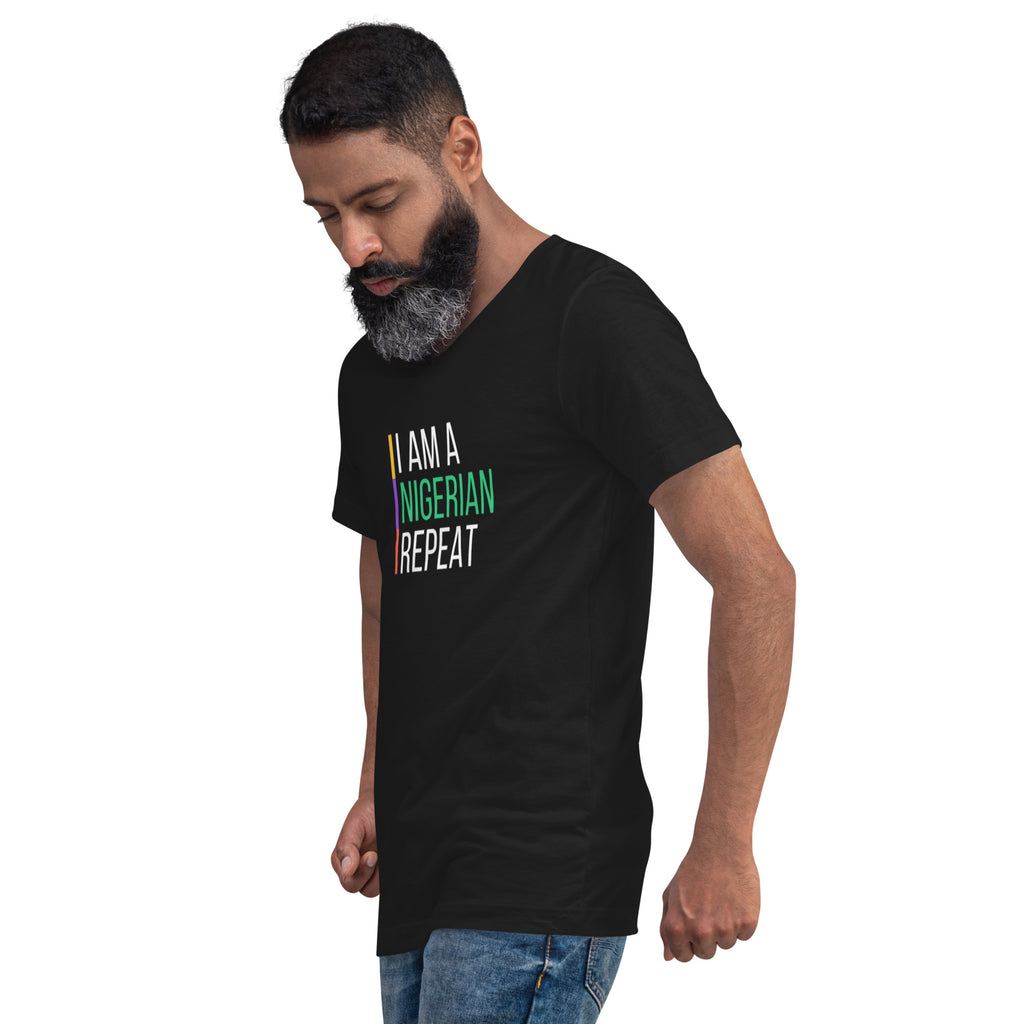 Unisex Short Sleeve V-Neck T-Shirt