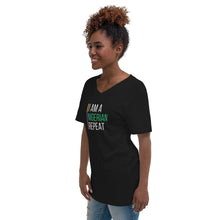 Load image into Gallery viewer, Unisex Short Sleeve V-Neck T-Shirt