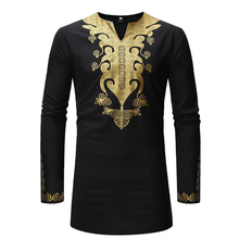 Load image into Gallery viewer, African Men Long Sleeve Shirt