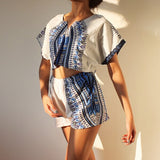 African Printing Sport Suit