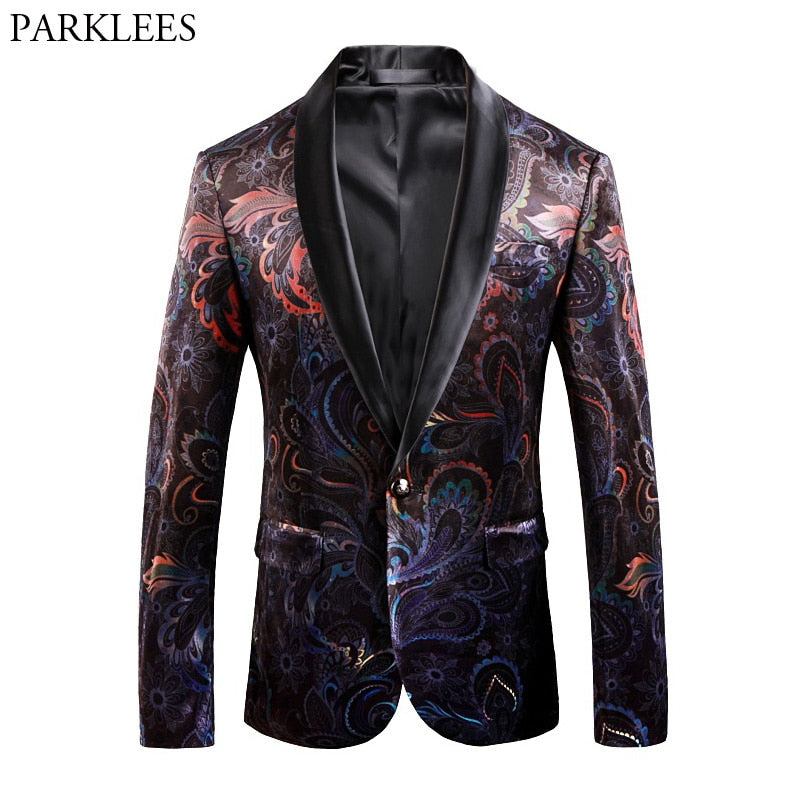 Fashion Men Luxury Suit Jacket