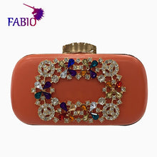 Load image into Gallery viewer, Nigerian-style diamond buckle bag