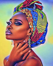 Load image into Gallery viewer, African Woman Figure Painting