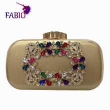 Load image into Gallery viewer, Nigerian-style diamond buckle bag