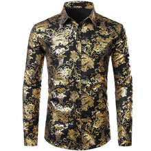Load image into Gallery viewer, Luxury Printed Floral Men Shirt
