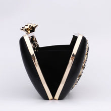 Load image into Gallery viewer, Bamboo Crystal Clutch Bag