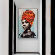 Load image into Gallery viewer, African Woman Nude Canvas Paintings