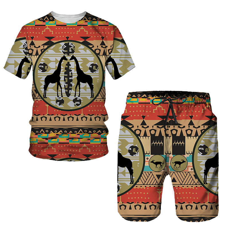 African Style Totem Jogging Suit