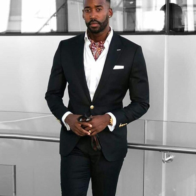 Black Business Men Suits