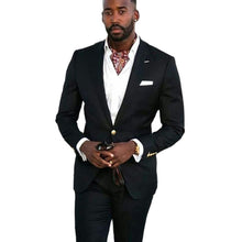 Load image into Gallery viewer, Black Business Men Suits