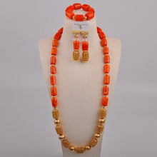 Load image into Gallery viewer, Nigerian Perfect Bridal Coral  Jewelry