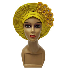 Load image into Gallery viewer, African Turban Cap