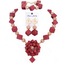 Load image into Gallery viewer, Coral Beads Nigeria Jewelry Set