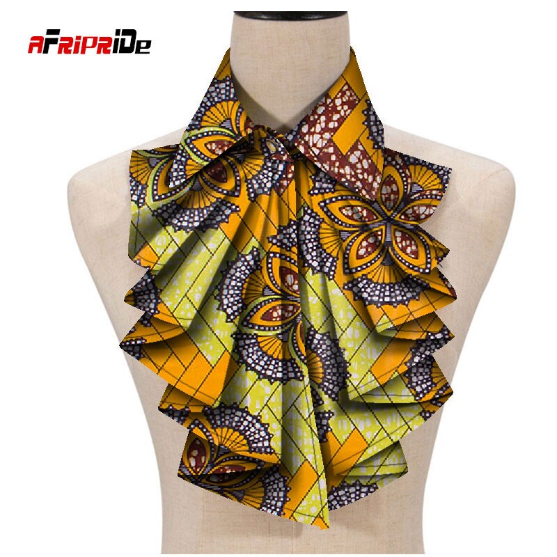 African Fabric Cravat Necklace