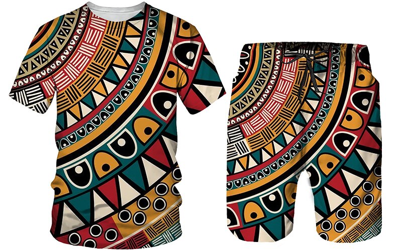 African Style Totem Jogging Suit