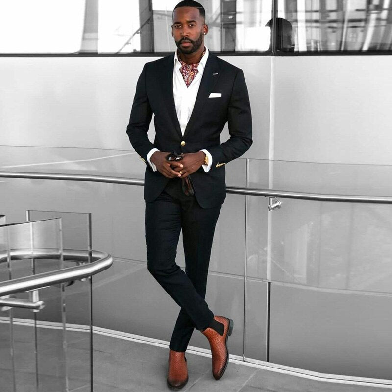 Black Business Men Suits
