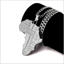 Load image into Gallery viewer, New African Map Hip Hop Necklace