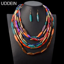 Load image into Gallery viewer, African Bead Jewelry set