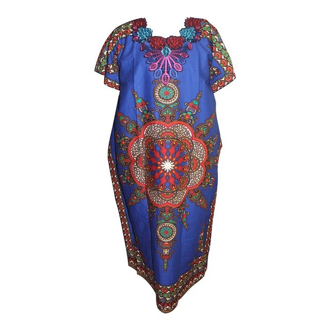 Dashiki Print Dress