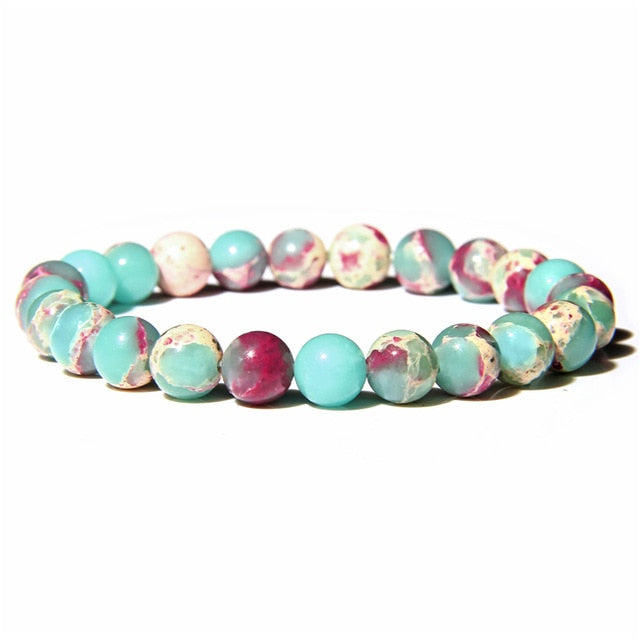 Handmade Turquoises Beads Bracelet