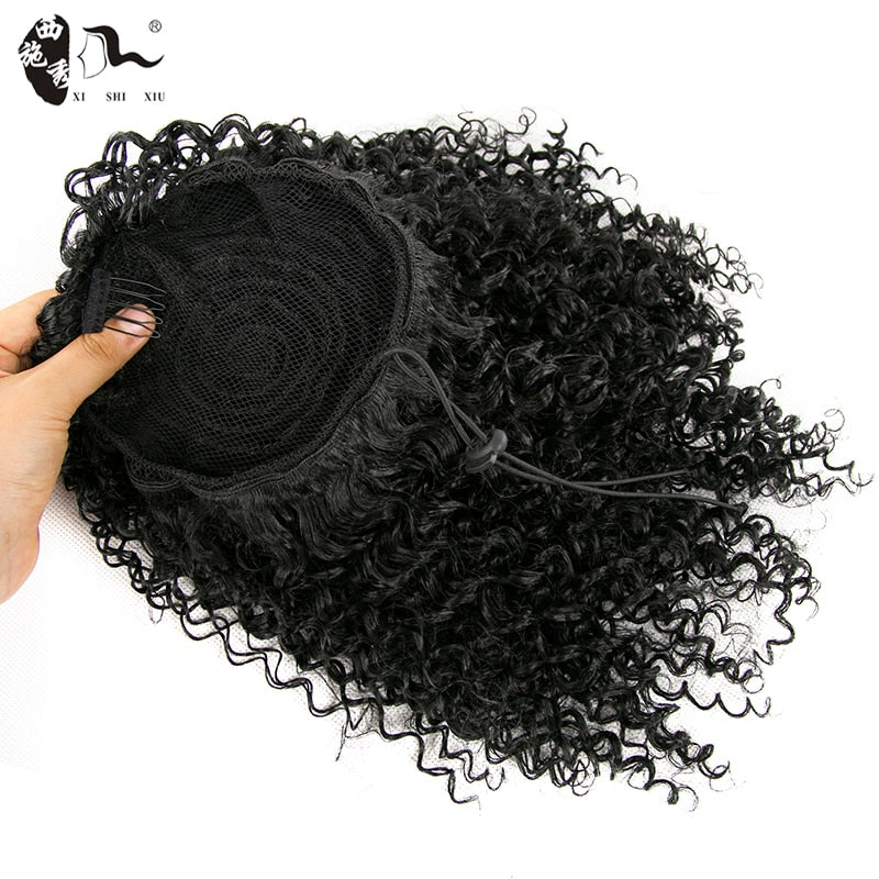 Afro Puff Ponytail Clip