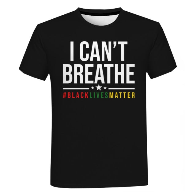 Black History Print T Shirt