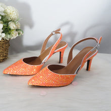 Load image into Gallery viewer, Adire Wedding Pumps and bag