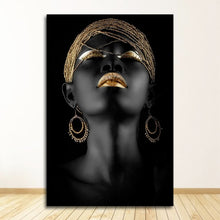 Load image into Gallery viewer, African Woman Oil Painting