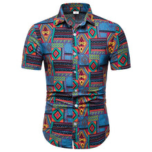 Load image into Gallery viewer, Fashion Vintage Ethnic Print Shirt