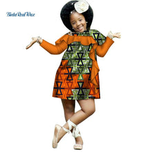 Load image into Gallery viewer, African Ankara Children Dress