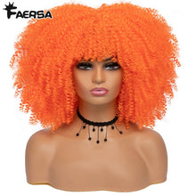 Load image into Gallery viewer, Afro Curly Wig For Black Women