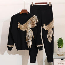 Load image into Gallery viewer, Beading Sequined Pants and Top