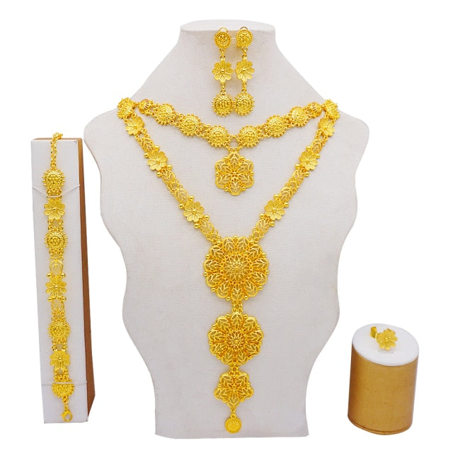Nigerian Wedding Necklace Set