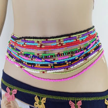 Load image into Gallery viewer, African Waist Beads Chain