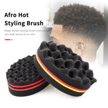 Load image into Gallery viewer, African Magic Barber Sponge